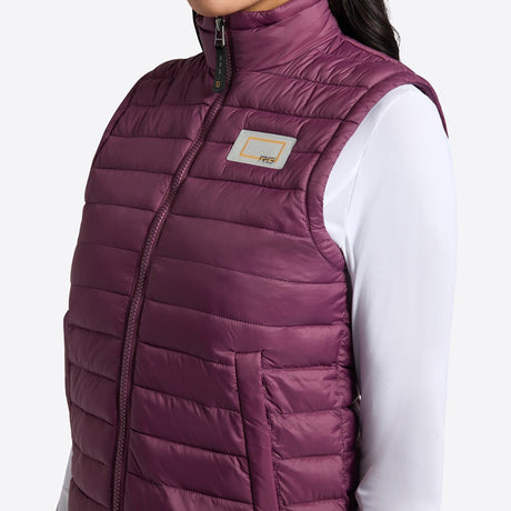 Rider's Gene Women's Bodywarmer #colour_wine