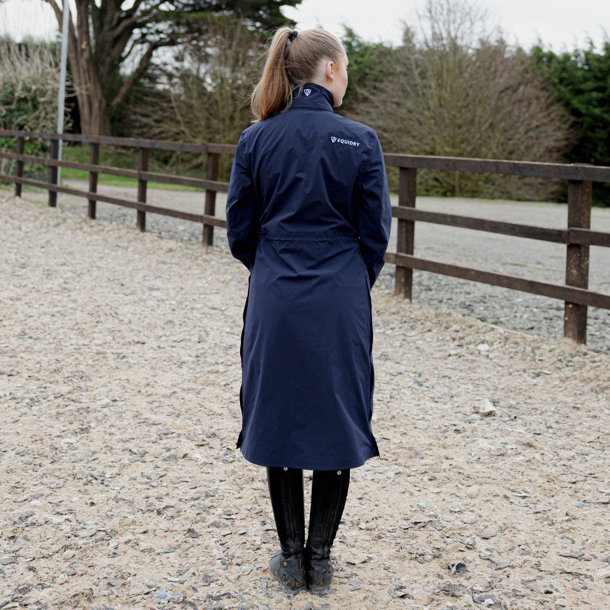 EQUIDRY Aura Long Mac #colour_navy