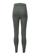 Woof Wear Ladies Full Seat Riding Tights #colour_sage