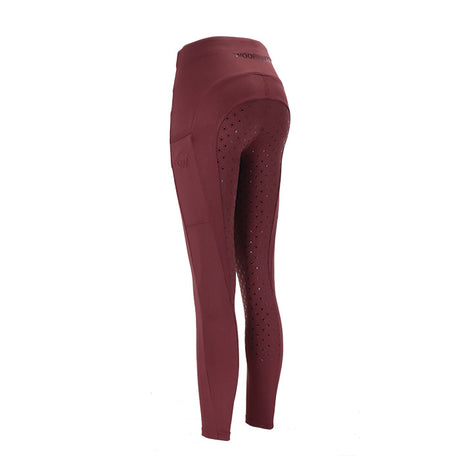 Woof Wear Original Lite Riding Tights #colour_plum