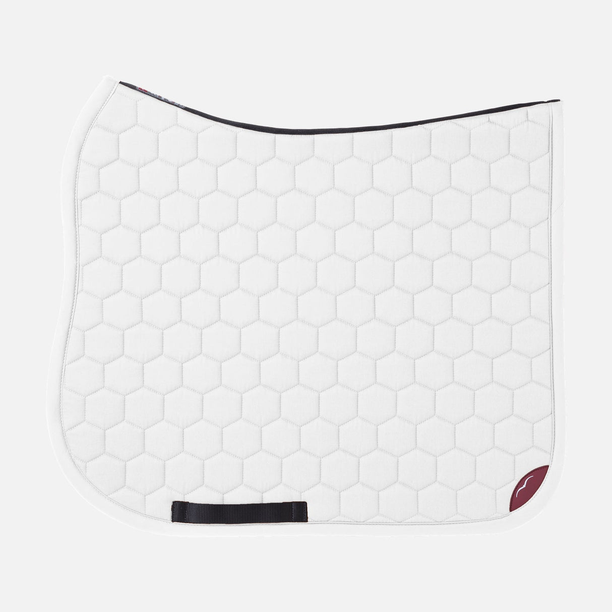 Animo Wisconsin Dressage Saddle Pad #colour_white