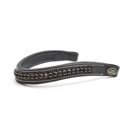 Whitaker Chunky Crystal Browband #colour_black-black