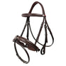 Whitaker Eastwood Crank Bridle With Reins colour_light-havana