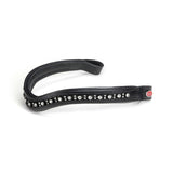 Whitaker Lynton Curved Diamante Browband #colour_black