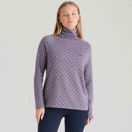 Ridgeline Womens Kelmarsh Top #colour_lilac-print