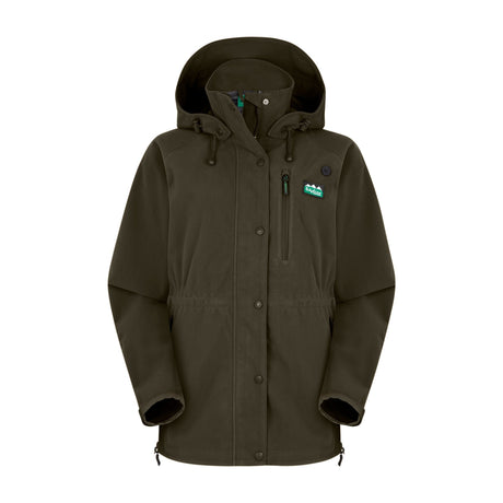 Ridgeline Ladies Monsoon II Classic Jacket #colour_deep-forest