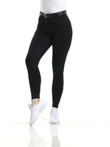 Equitheme Ladies Safir Silicone Full Seat Breeches #colour_navy-black