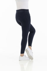 Equitheme Pamela Silicone Seat Pull-On Breeches #colour_navy