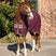 Horseware Ireland Amigo Stable Sheet #colour_fig-navy-tan