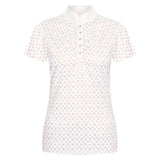 Imperial Riding Children's Roxy AOP Tech Top #colour_white-pink