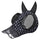 Imperial Riding Trail Ride Fly Mask With Nose #colour_black-aop