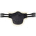 Stubben Equi-Soft® Belly Stud Girth with Cover - Black  #colour_lambskin-ecru-white