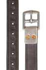 Henry James Calfskin Stirrup Leathers #colour_havana-brown