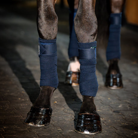 Horseware Ireland Amigo Fleece Bandages #colour_navy