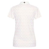 Imperial Riding Children's Roxy AOP Tech Top #colour_white-pink