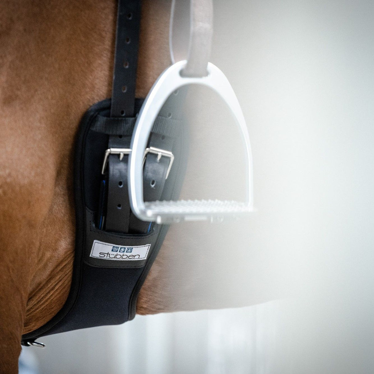 Stubben Neoprene Saddle Girth Coolmax Short with Elastic Ends