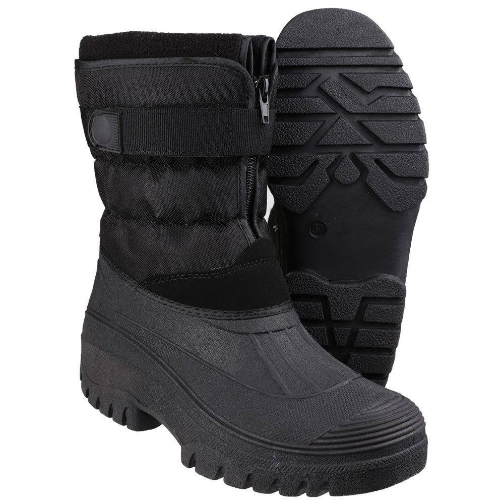 Cotswold Chase Men Touch Fastening and Zip up Winter Boot