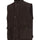 Hoggs of Fife Lomond II Men's Leather Waistcoat #colour_chocolate