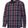 Hoggs of Fife Taransay Plaid Twill Shirt #colour_navy-green-wine