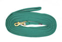 Mackey Equisential Padded Lunge Rein #colour_green