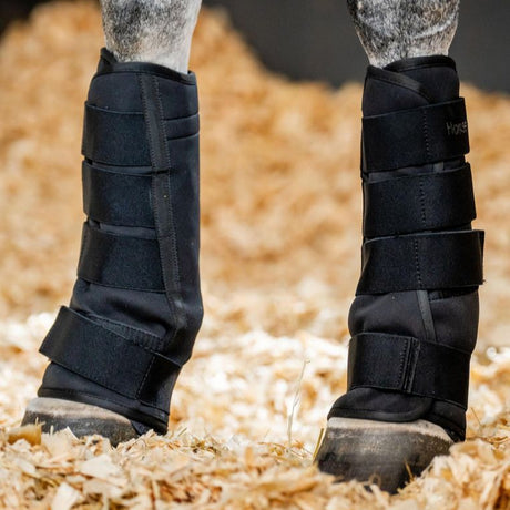 Horseware Ireland Ice Gel Stable Boots #colour_black-black