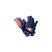 Toggi Children's Medal Colourful Riding Gloves #colour_navy