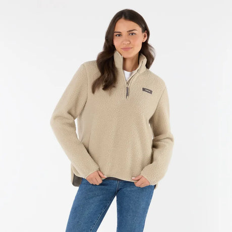 Musto Women's Cove Deep Pile Fleece #colour_pure-cashmere
