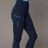 Toggi Sculptor Icon Riding Tights #colour_navy