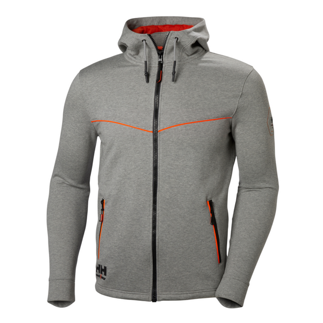 Helly Hansen Workwear Chelsea Evolution Hoodie #colour_grey