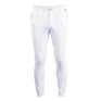 Pantalon d'équitation Montar Gary Yati blanc Kneegrip pour hommes