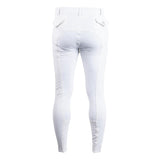 Montar Gary Yati Hvid Fuldgrip Mens Breeches