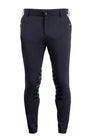 Montar Gary Yati White Kneegrip Mens Breeches #colour_navy