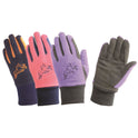 Hy5 Zweifarbige Winter-Reithandschuhe für Kinder