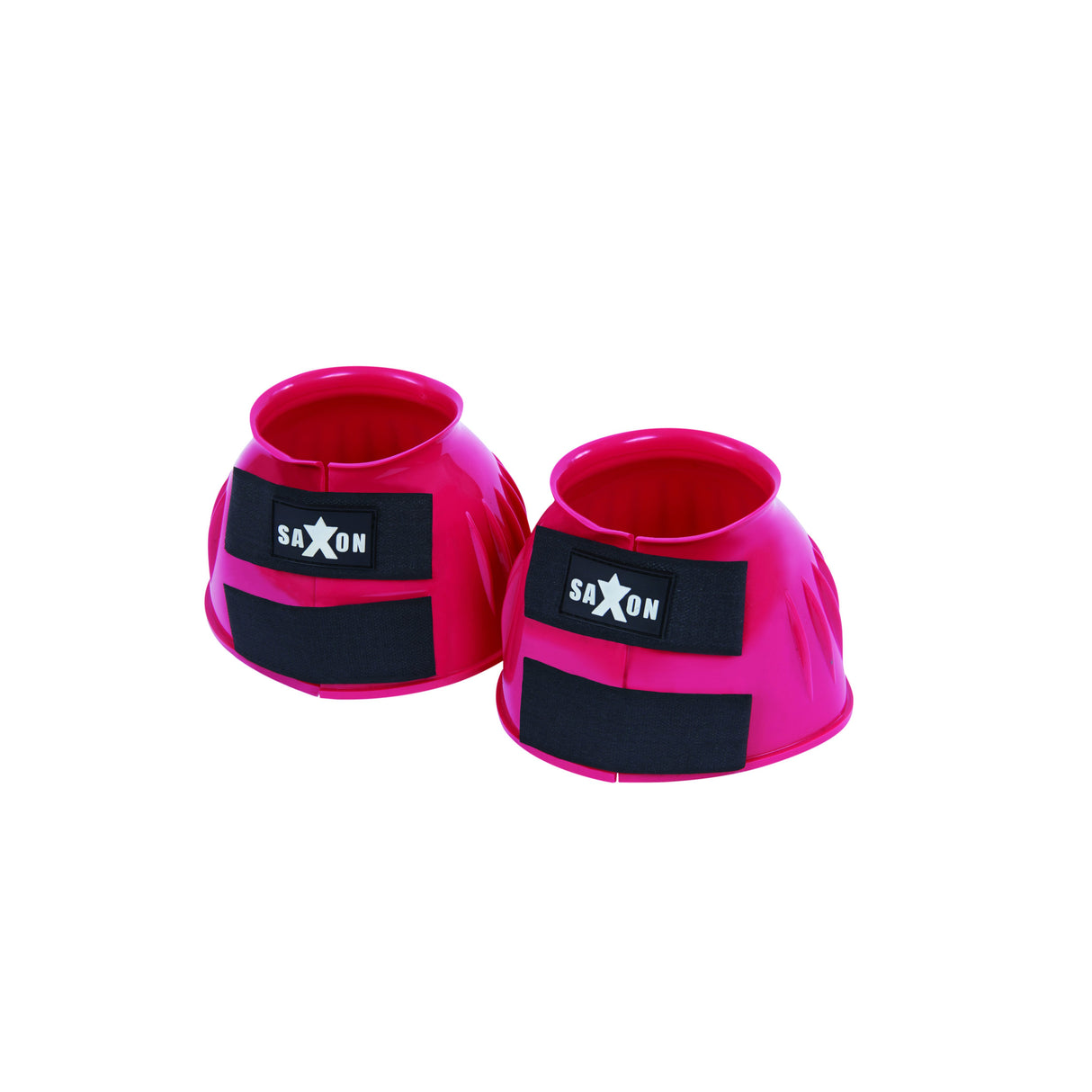 Saxon Double Tape PVC Ribbed Bell Boots #colour_pink