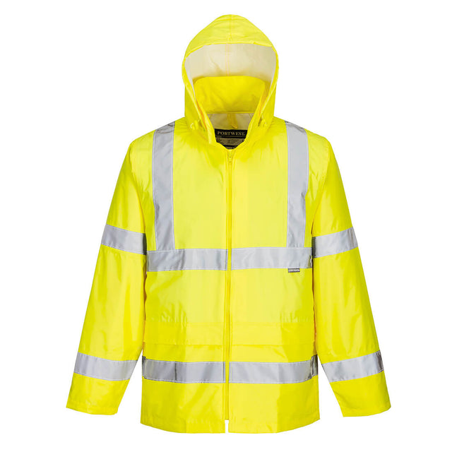 Portwest Hi-Vis Rain Jacket #colour_yellow