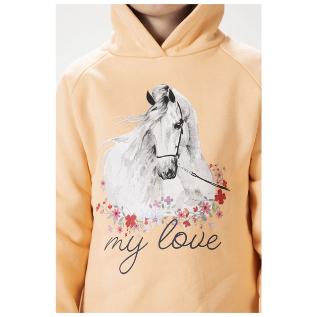 HKM Horse Spirit Hoody #colour_apricot