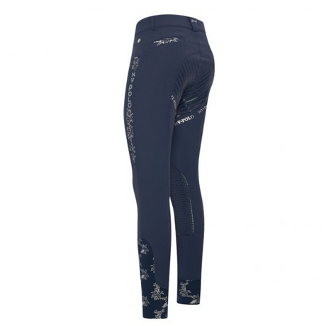 HV Polo Marijn Palm Springs Full Grip Riding Breeches #colour_navy