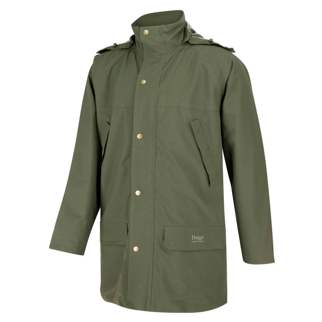 Hoggs of Fife Green King II Men's Waterproof Jacket #colour_green