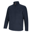 Hoggs of Fife Islander Men's Micro-Fleece Sweater #colour_navy