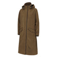 Hoggs of Fife Struther Ladies Waterproof Long Riding Coat #colour_sage