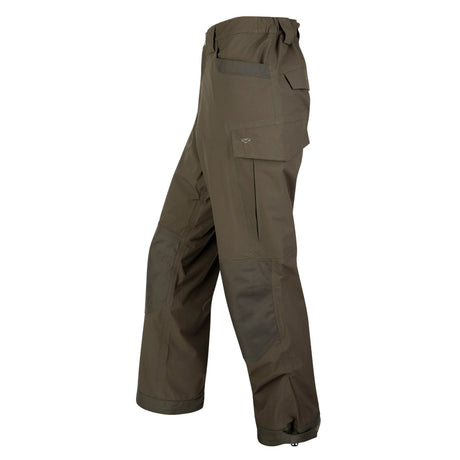 Hoggs of Fife Culloden Men's Waterproof Trousers #colour_fen-green