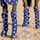 Supreme Products Dotty Fleece Boots #colour_noble-navy