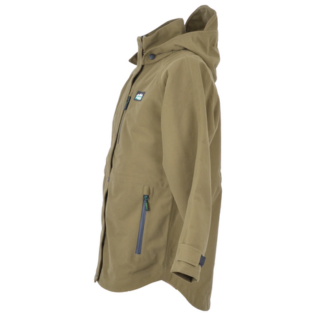 Ridgeline Kid's Monsoon Jacket #colour_teak