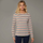 Toggi Striped Long Sleeve Ladies Top #colour_white-stripe