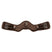 Shires Lusso Anatomical Leather Dressage Girth #colour_brown
