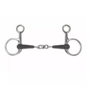 Shires Equikind+ Peanut Link Gebiss mit hängender Wange