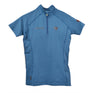 Shires Aubrion Team Young Rider Short Sleeve Base Layer #colour_steel