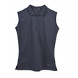 Shires Aubrion Maids Poise Sleeveless Tech Polo #colour_navy