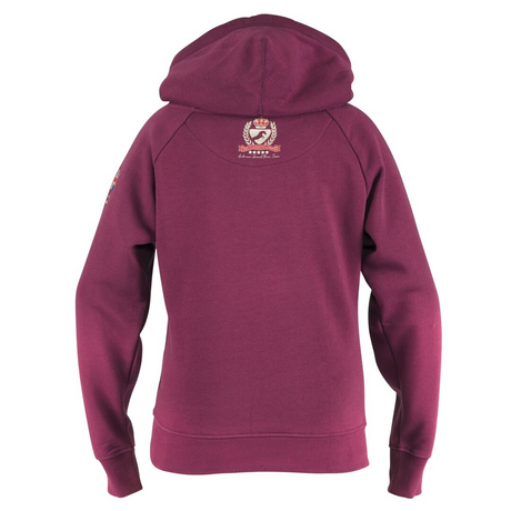 Shires Aubrion Ladies Team Hoodie #colour_mulberry