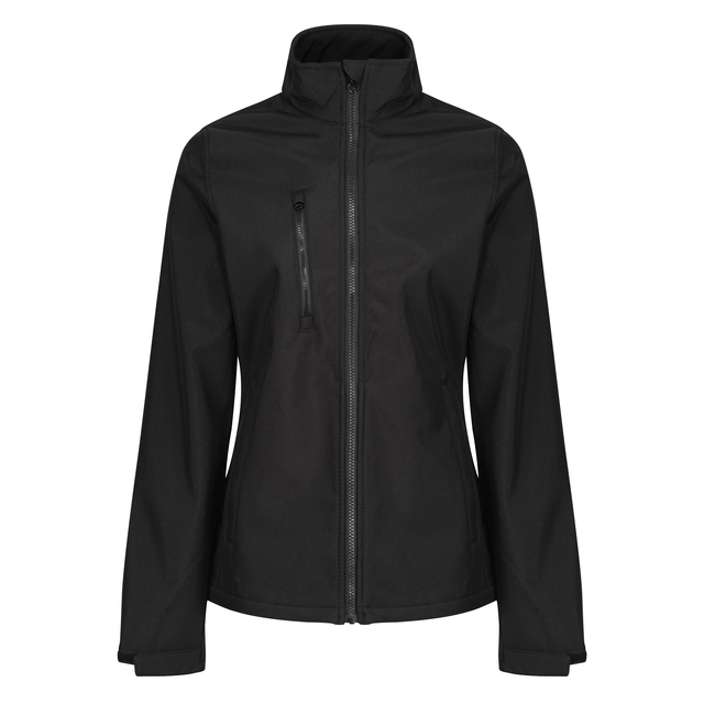 Regatta Professional Womens Ablaze 3-Layer Softshell Jacket #colour_black
